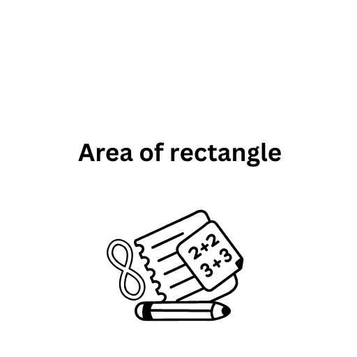 Area of rectangle  